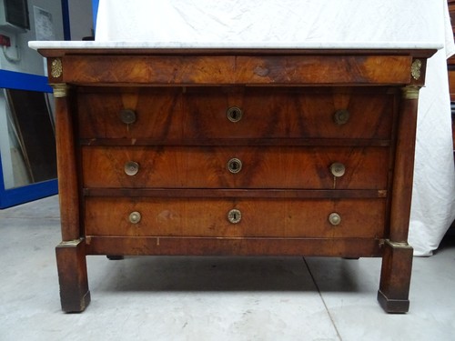 Cassettone impero colonna - cassettone,